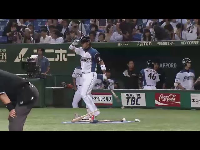 【8回裏】ファイターズ・ミランダ ダメ押しの13号ソロホームラン!! 2014/9/11 F-H