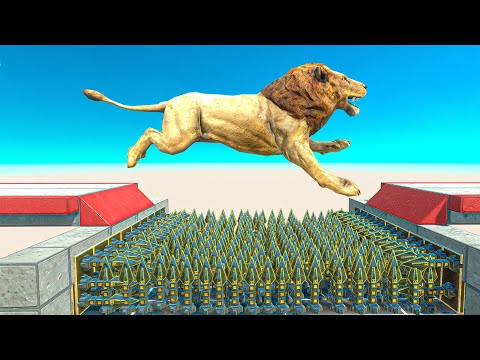 Death Pit Trap Who can Not Fall? ► Animal Revolt Battle Simulator