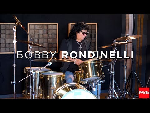 PAISTE CYMBALS - Bobby Rondinelli (Big Beat - Studio Session)