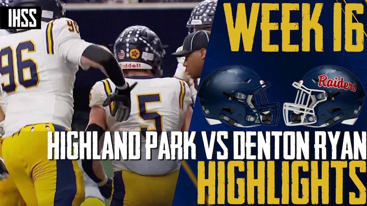 Highland Park vs Denton Ryan Thriller: Epic 24-21 Last-Minute Win!