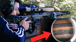 NEVER clean the BARREL of a precision rifle!