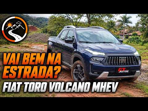 Viajando com a Fiat Toro Volcano 1.3 T270 MHEV 2027: ficou ruim com o sistema híbrido-leve?