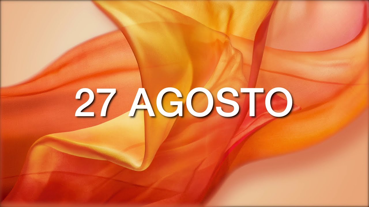 Meditazione Calendario “Parole di Vita” del 27 Agosto 2020
