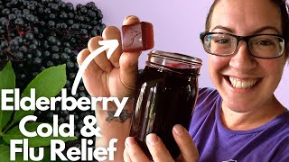 Making & Canning Elderberry Syrup ((Bonus Gummy Recipe!))