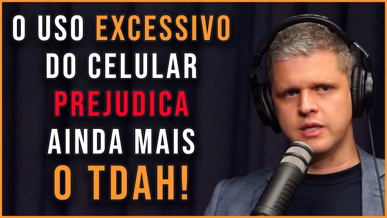 MAU USO DO CELULAR PODE PIORAR O TDAH | À Deriva Podcast #tdahdescomplicado #tdah #aderivapodcast