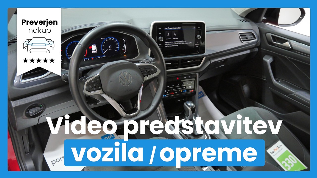 Volkswagen T-Roc 1.5 TSI Style DSG - SLO - DIG. ŠTEVCI - KAMERA