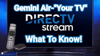 DirecTV Gemini-NEW "Your TV" Home Screen Addition!