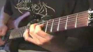 Cryptopsy - Benedictine Convulsions Guitar Cover