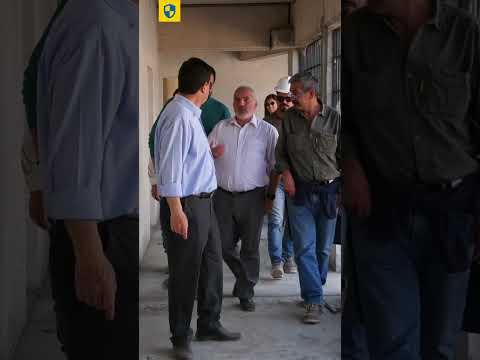 El ministro de Seguridad supervisó los avances de la obra de la nueva Alcaidía de Las Talitas