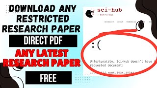 How to Download Research Papers Free
