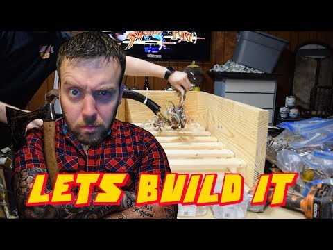 Building a Clear Coating Frame for Pinball Playfields