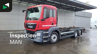 Camion porte-conteneur MAN TGS 26.320 TGS 6X2 ADR BDF Lift/Steering Axle Automatic Euro 6 | Image 4 - Autoline