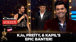 Download lagu Karan Johar, Preity Zinta And Kapil Sharma’s Fun Banter Leaves Crowd Laughing | #ChetakScreenAwards mp3