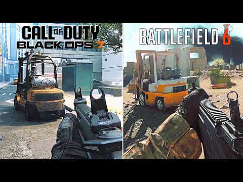 Cod: Black Ops7 vs Battlefield 6 - Graphic, Physic & Details Comparison / BO7 vs BF6