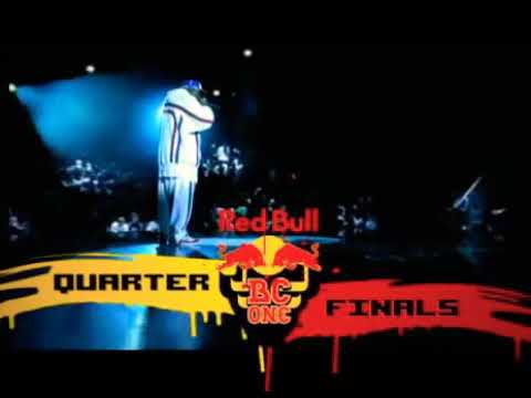 Bboy Ronnie(USA) vs Junior(France). Lilou(France) vs Omar(USA). Quater final Redbull bc one 2005