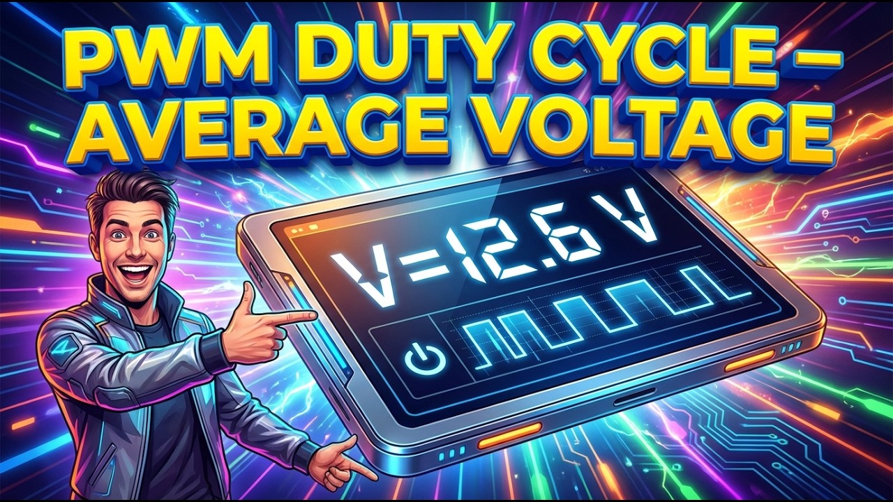 PWM Duty Cycle Calculator — Average Voltage