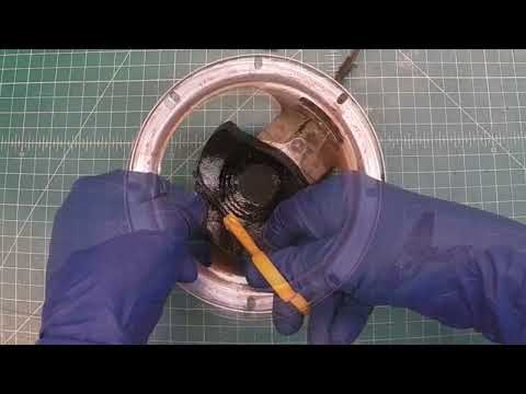Zenith 6S229 - Removing the Electrodynamic Loudspeaker Cone & trying to save the Voice Coil & Spider