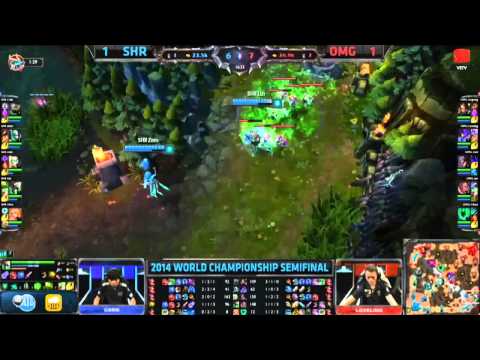 LMHT [11-10-2014] SHR vs OMG - Chung Kết Thế Giới Mùa 4 - Bán Kết 2 - Trận 3