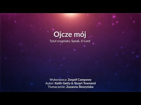 Ojcze mój - z tekstem i wokalem