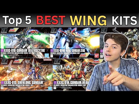 Top 5 BEST Gundam Wing Model Kits EVER Made (Gunpla Ranking)