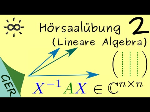 Hörsaalübung 2 Lineare Algebra Vielfachheiten Diagonalisieren Vektorräume Unterräume