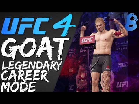 UFC 4 - Career Mode Legendary G.O.A.T #8 - The hype train