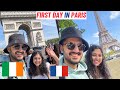 PARIS TRAVEL VLOG | Indian Siblings travelling to Paris EP-1 | Indians in Ireland/Paris