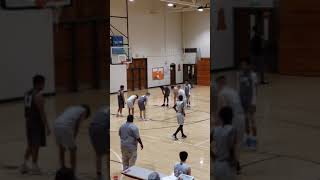 A1 red vs A1 grey (Canaan) free throws