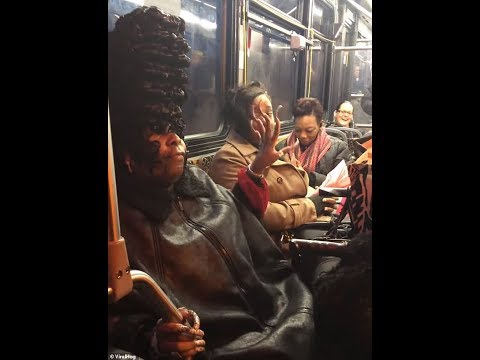 'Bye, Felicia!': Hair-larious argument erupts on a bus over 'crazy' woman's extravagant hairstyle