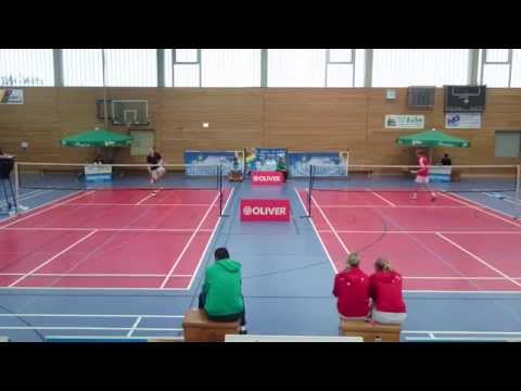 Badminton - SG Anspach vs. Neubiberg, So 25.01.2015