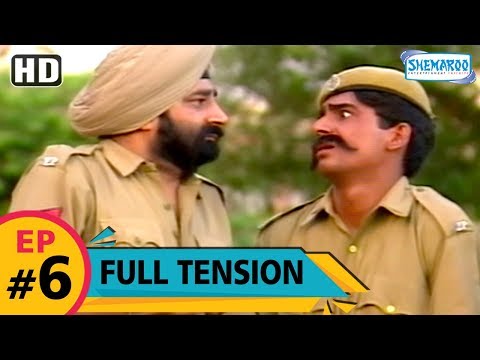 Full Tension Ep #6 - Jaspal Bhatti & Sunil Grover as fake police Inspector - Best TV show of 90's