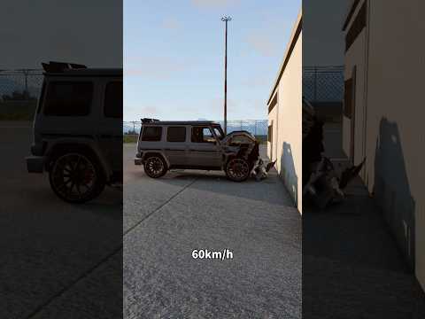 AMG G63 BRABUS Crush Test-beamng #beamng