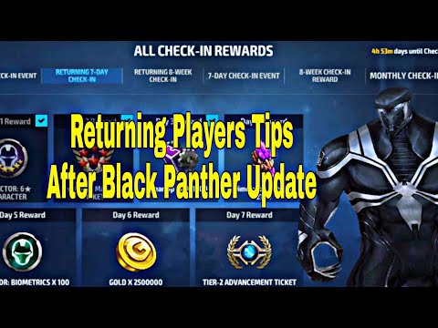 Special Tips For Returning Players After November Black Panther Update 2022 - Marvel Future Fight