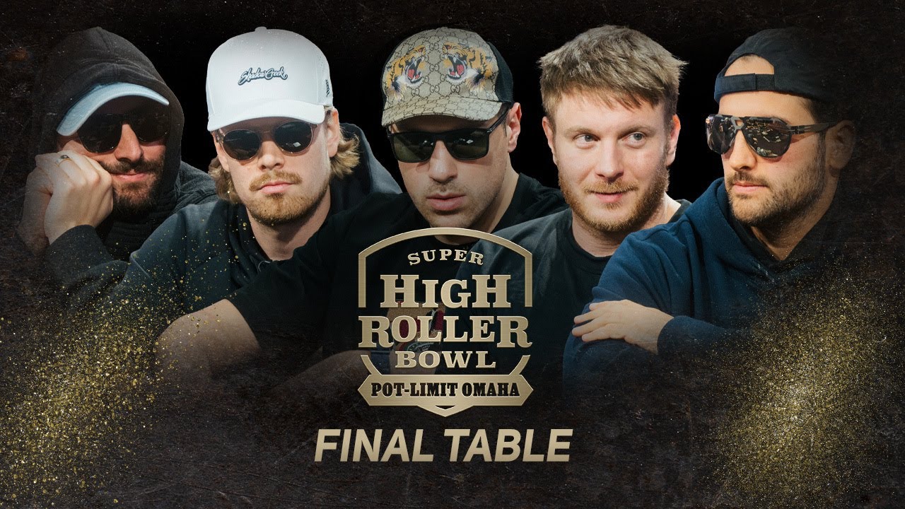 $1,250,000 Up Top! Super High Roller Bowl PLO Final!