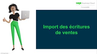 Importation des écritures de vente