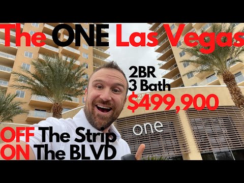 One Las Vegas Unit 1611 T2 2BR 3 Bath Floorplan! Las Vegas Real Estate and Las Vegas Condos! 5% Down