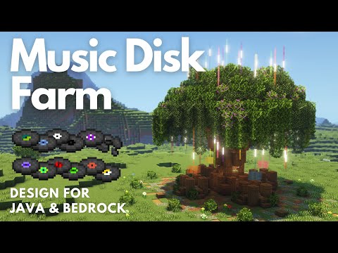 MUSIC DISK FARM | Minecraft Tutorial | Java & Bedrock [1.21+]
