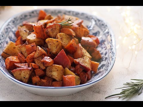 Roasted Sweet Potatoes and Apples Recipe