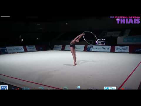 NIKOLCHENKO Vlada (UKR) hoop - 31,2 - GP Thiais