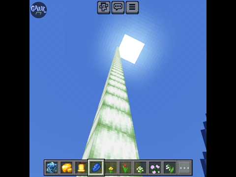 Building the Tallest Minecraft Tower EVER! 😱 #shorts