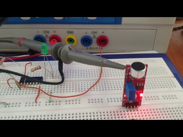 Vídeo relacionado con Youmile 6 piezas Módulo de micrófono Electret Módulo de amplificador de micrófono MAX4466 Preamplificador de ganancia ajustable Tablero de ruptura azul con destornillador para Arduino