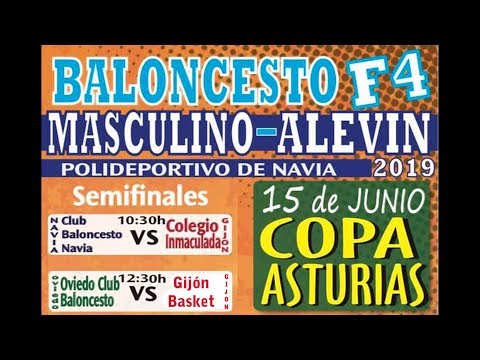 Copa Asturias 2019 Alevín Masculino - CB Navia vs Col. Inmaculada