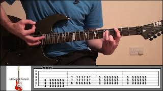 Bowling For Soup - The Bitch Song part 1 Performances & Jam Track best guitar lessons tabs