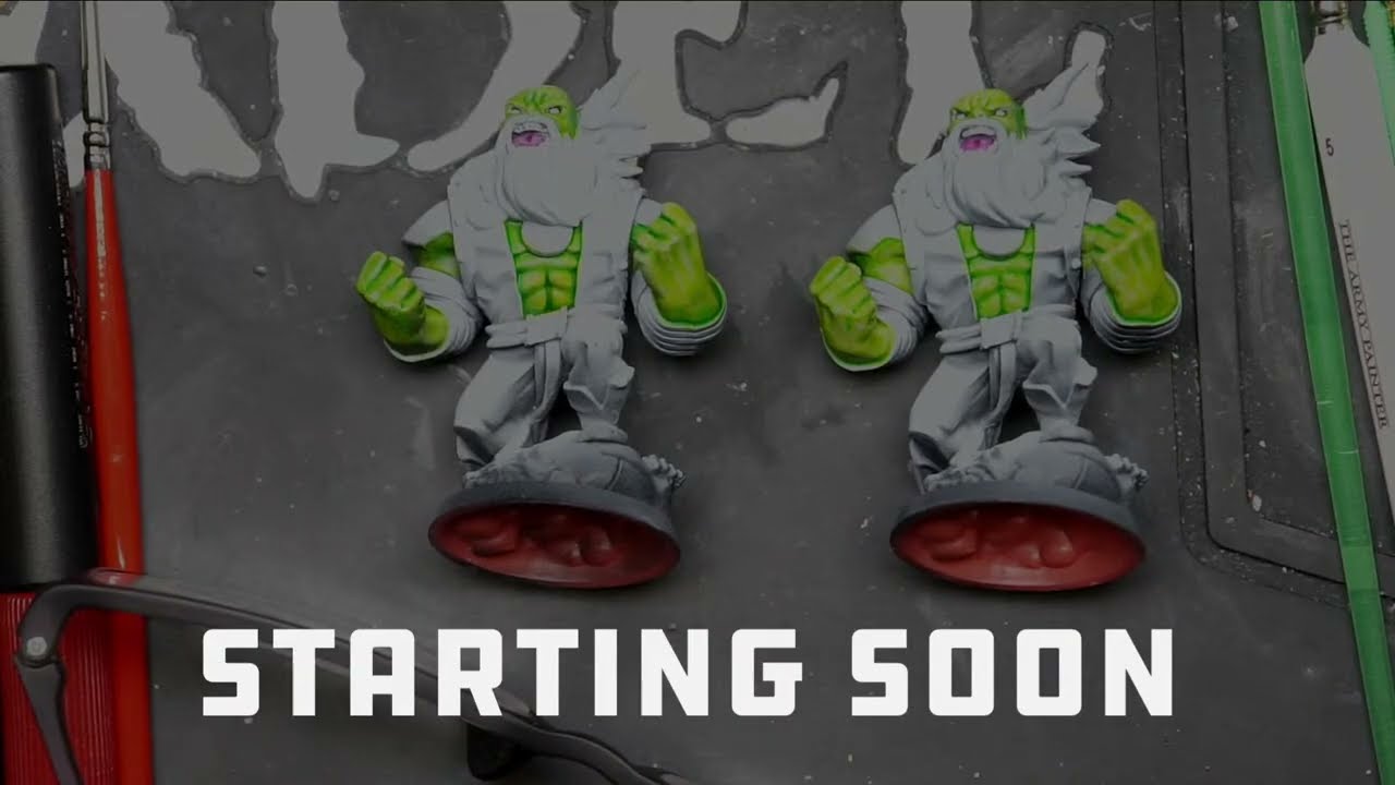 GameNight! PaintNight! | Today! Lincoln paints Maestro from Marvel United Multiverse @10:30am PST