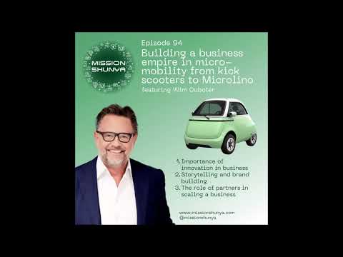 Thumbnail for Building a business empire in micro-mobility from kick scooters to Microlino by Micro Mobility Systems
