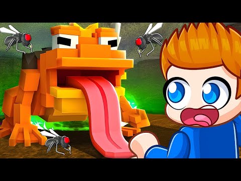 *NOWA* STRASZNA ŻABA w PRZETRWAJ 99 NOCY 🌙 W LESIE w Roblox!