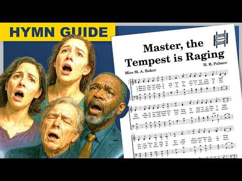 Master, the Tempest is Raging! | Full SATB Hymn Guide | C Major