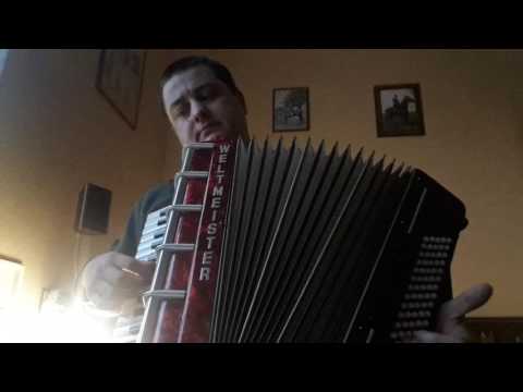 Červena ruža ščej nerozvijala- Akordeon