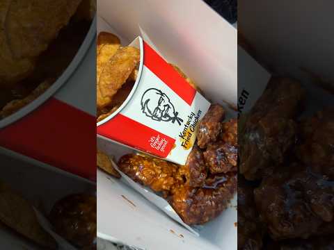 KFC Honey BBQ Wings #foodblogger #foodreview #kfc