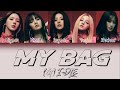(G)I-DLE (여자)아이들) - 'MY BAG' (Color Coded Lyrics Han/Rom/Eng)